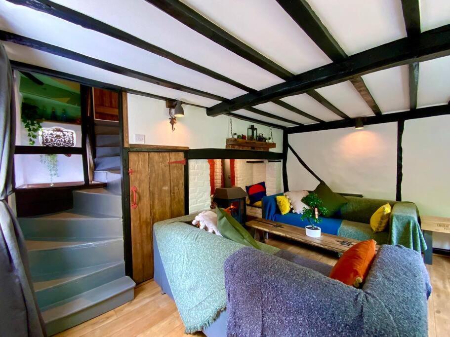 Beautiful 500 Year Old Listed Kentish Cottage Wingham エクステリア 写真